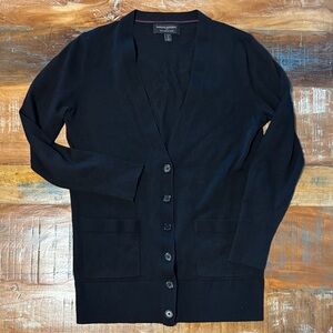 Banana Republic Midnight Black Cardigan- size:small, like new condition